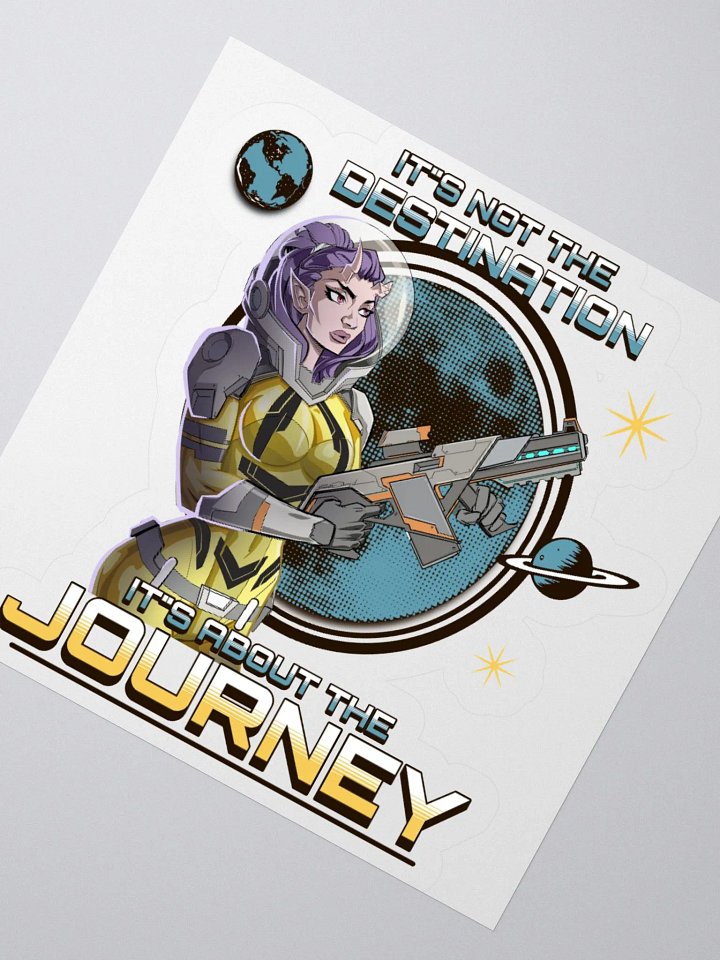 The Journey Kiss-Cut Sticker product image (5)