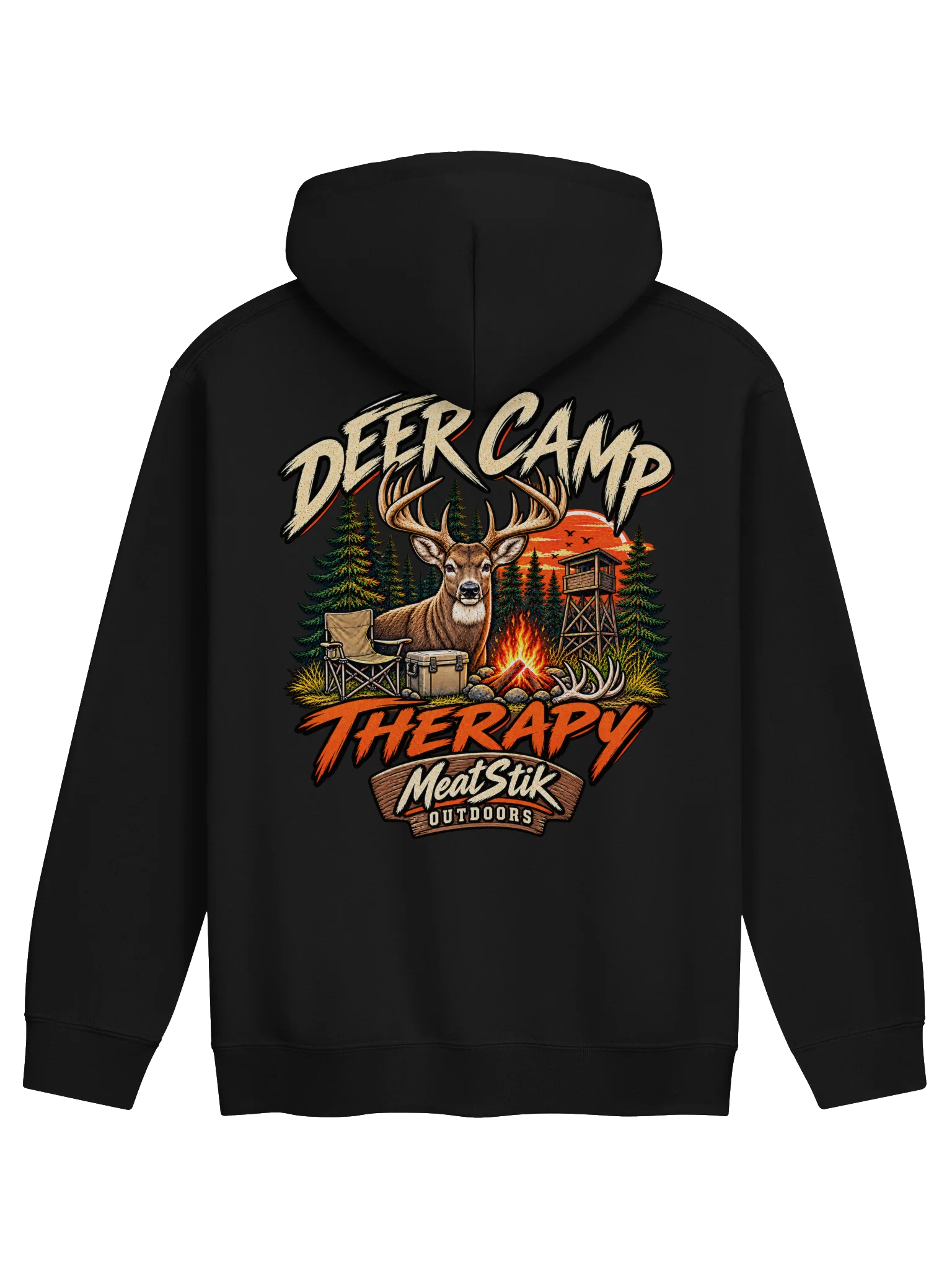 Deer Camp Therapy Classic Hoodie product image (1)