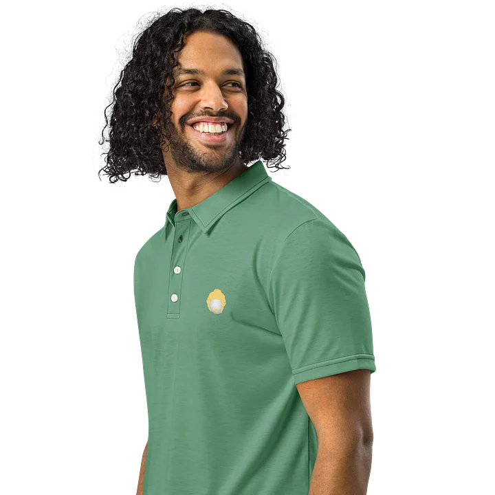 Golf Logo Summer Green Printed Polo product image (1)