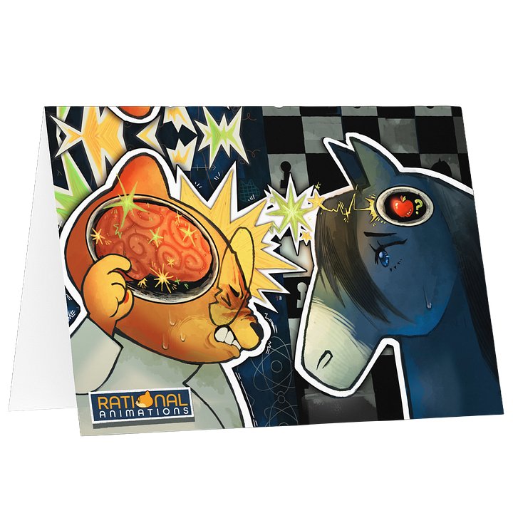 Clever Hans Postcard product image (1)