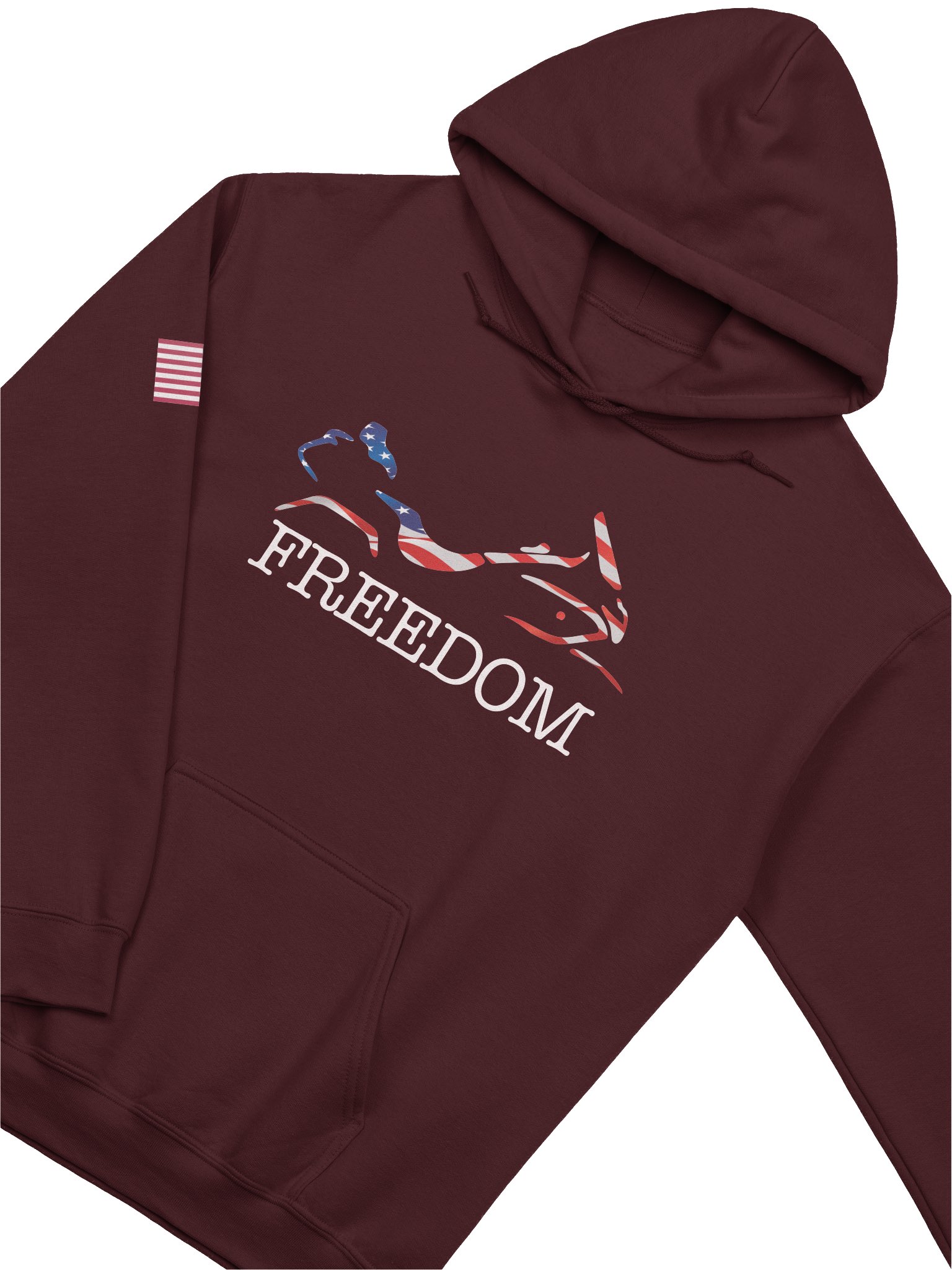 Freedom Hoodie (Gildan) product image (3)
