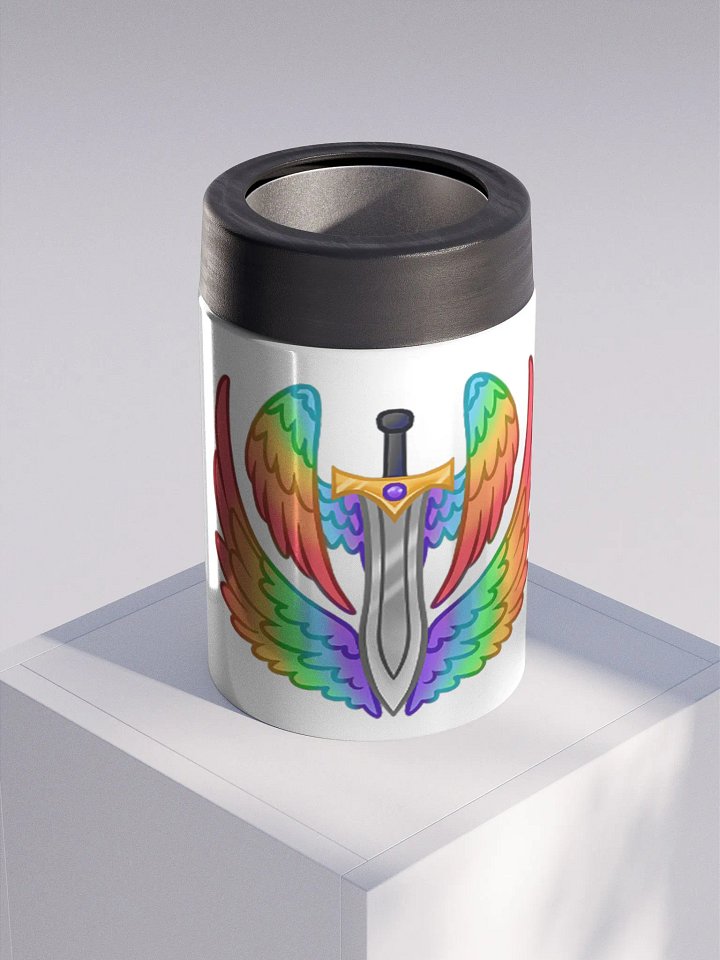 Dreamy Pride Badge Koozie product image (1)