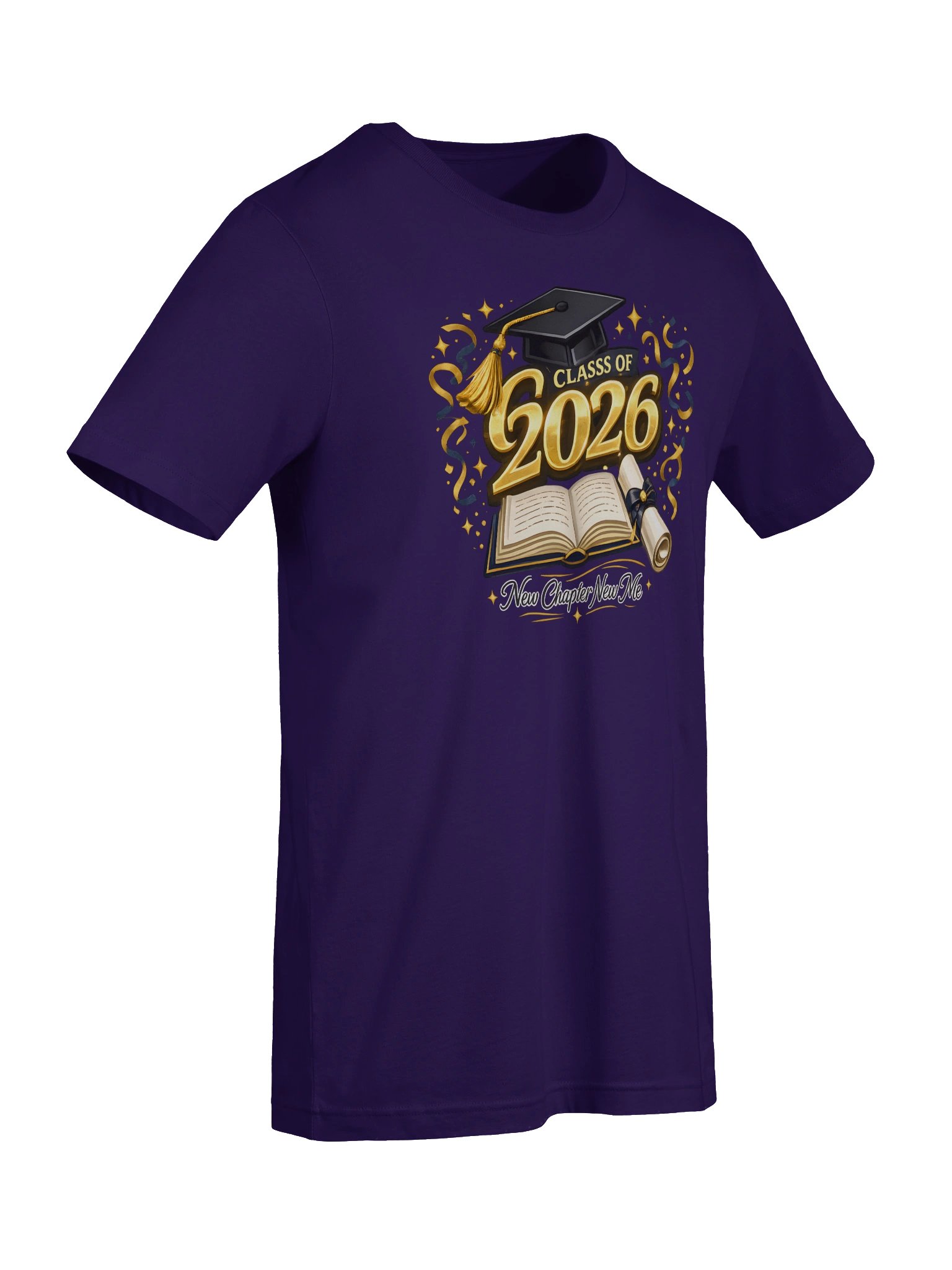 Class of 2026 - New Chapter New Me Graduation T-Shirt product image (107)