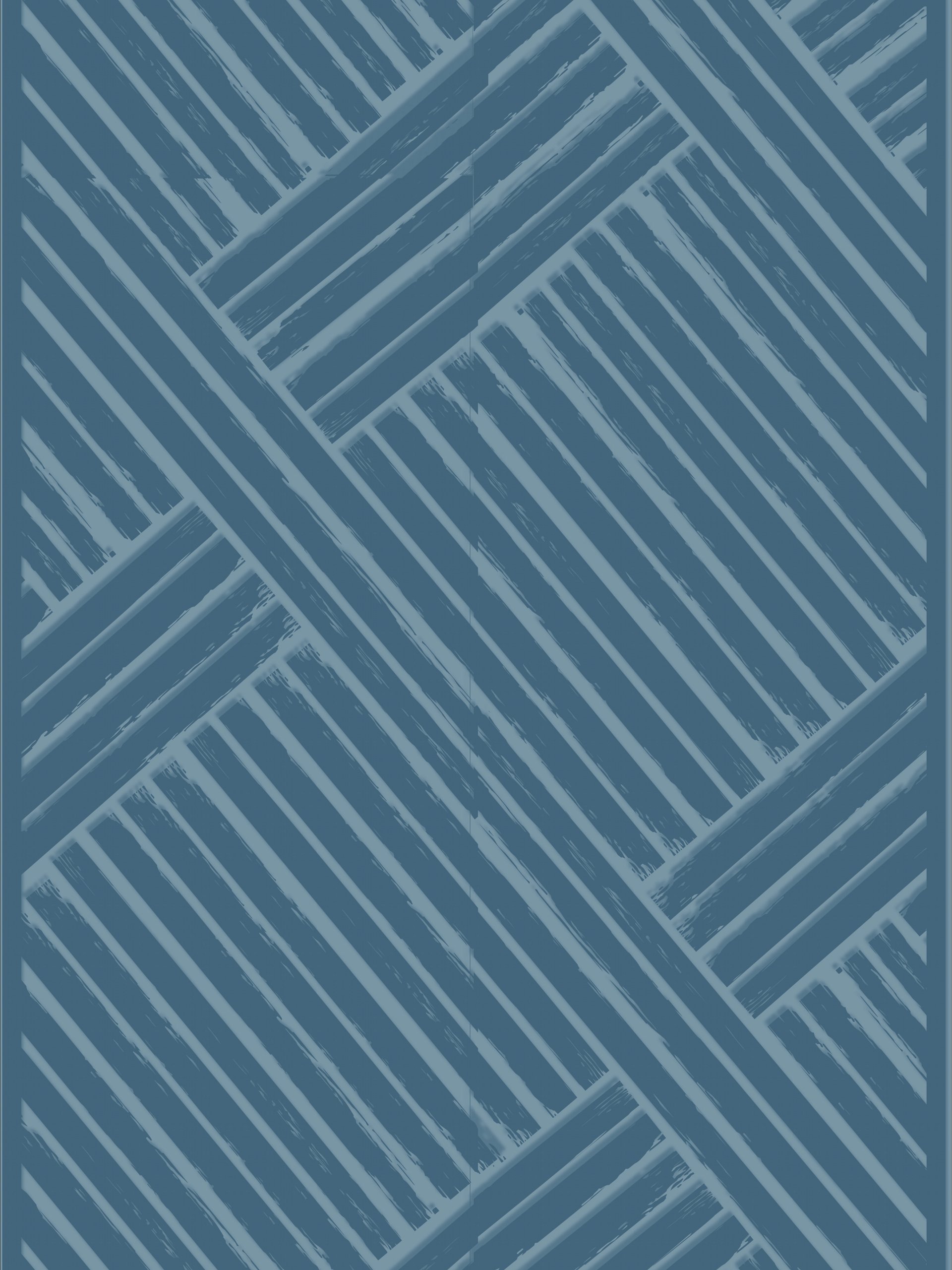 Chic Blue Herringbone Area Rug product image (13)