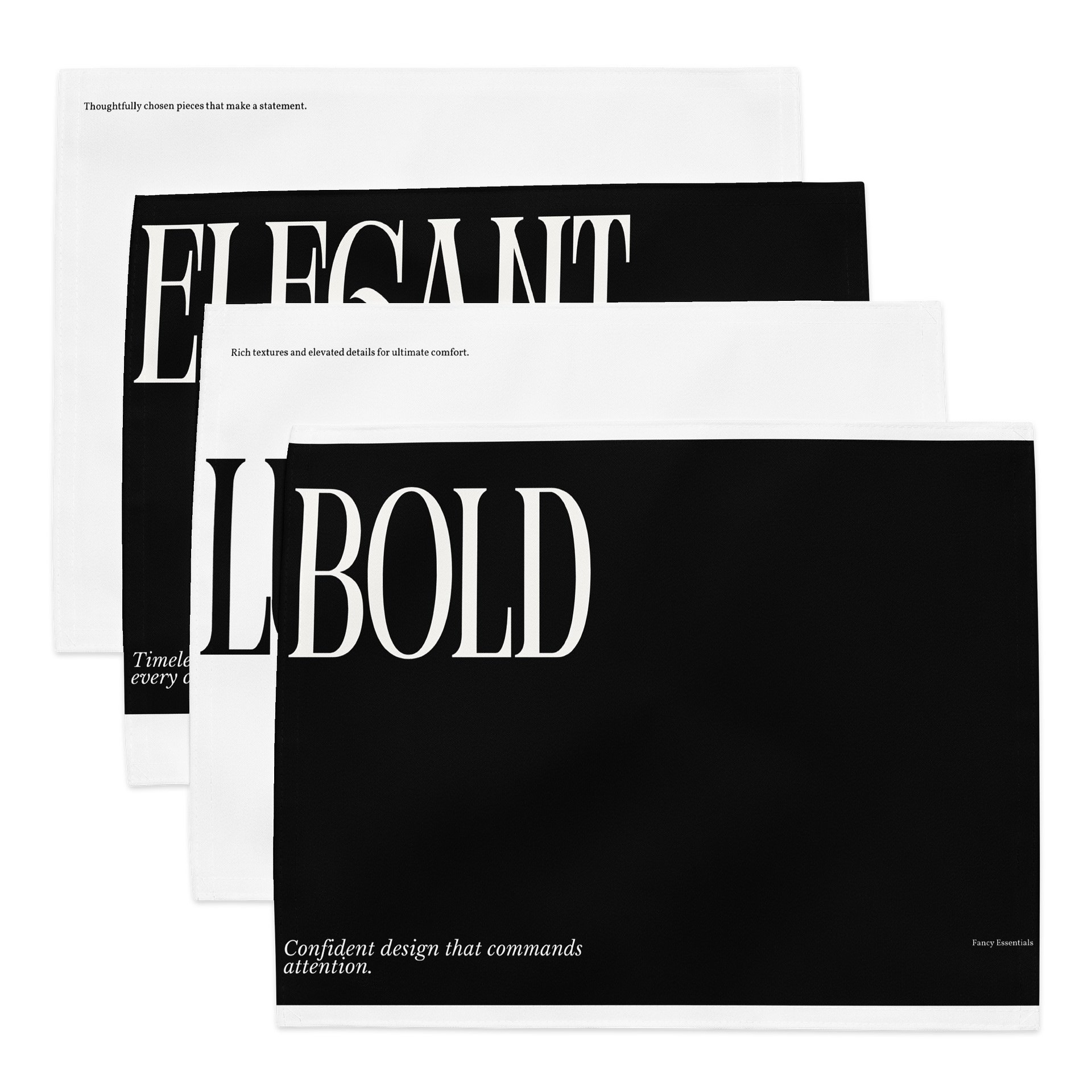 BOLD Confident Design Placemat Set product image (1)