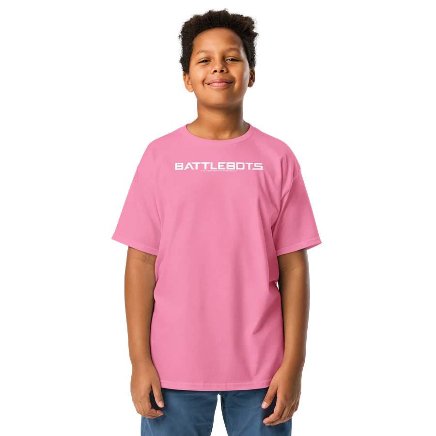 BattleBots White Logo Kids Tee - 6 Colors - BattleBots Basics! product image (1)