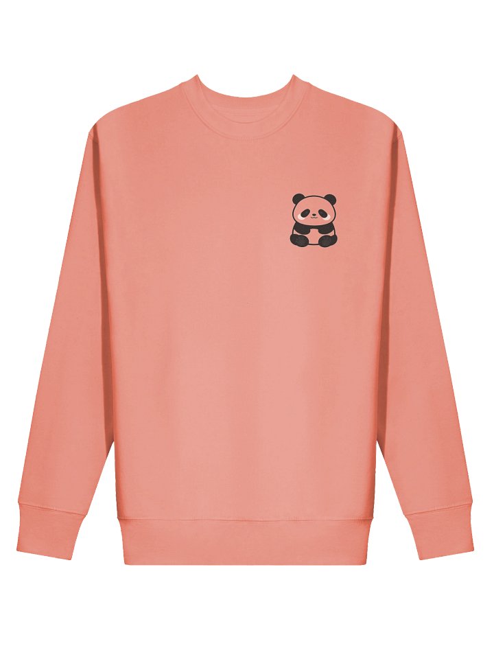Kawaii Panda Graphic Sweatshirt – Peach product image (2)