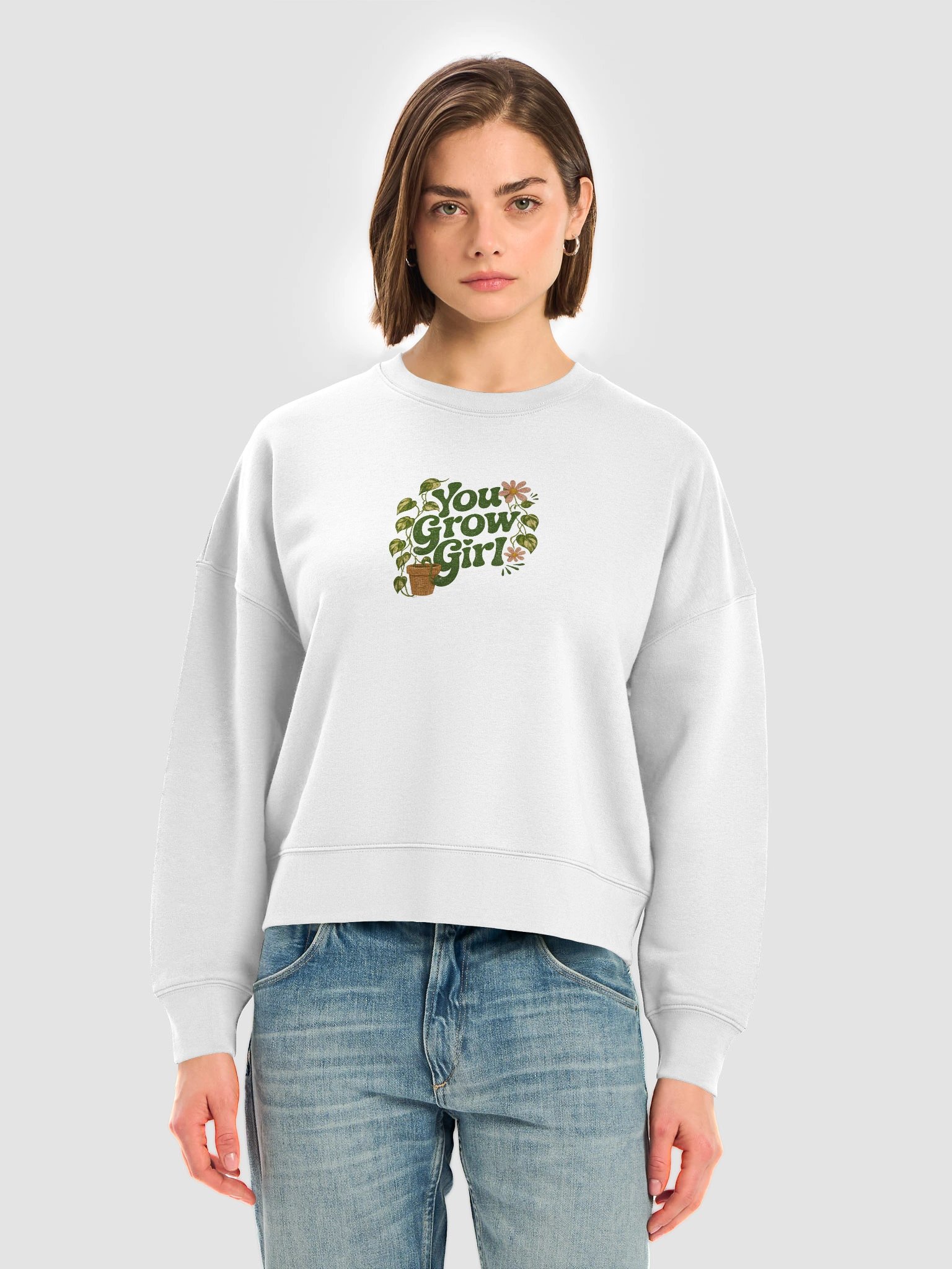 You Grow Girl Organic Crew Neck product image (3)