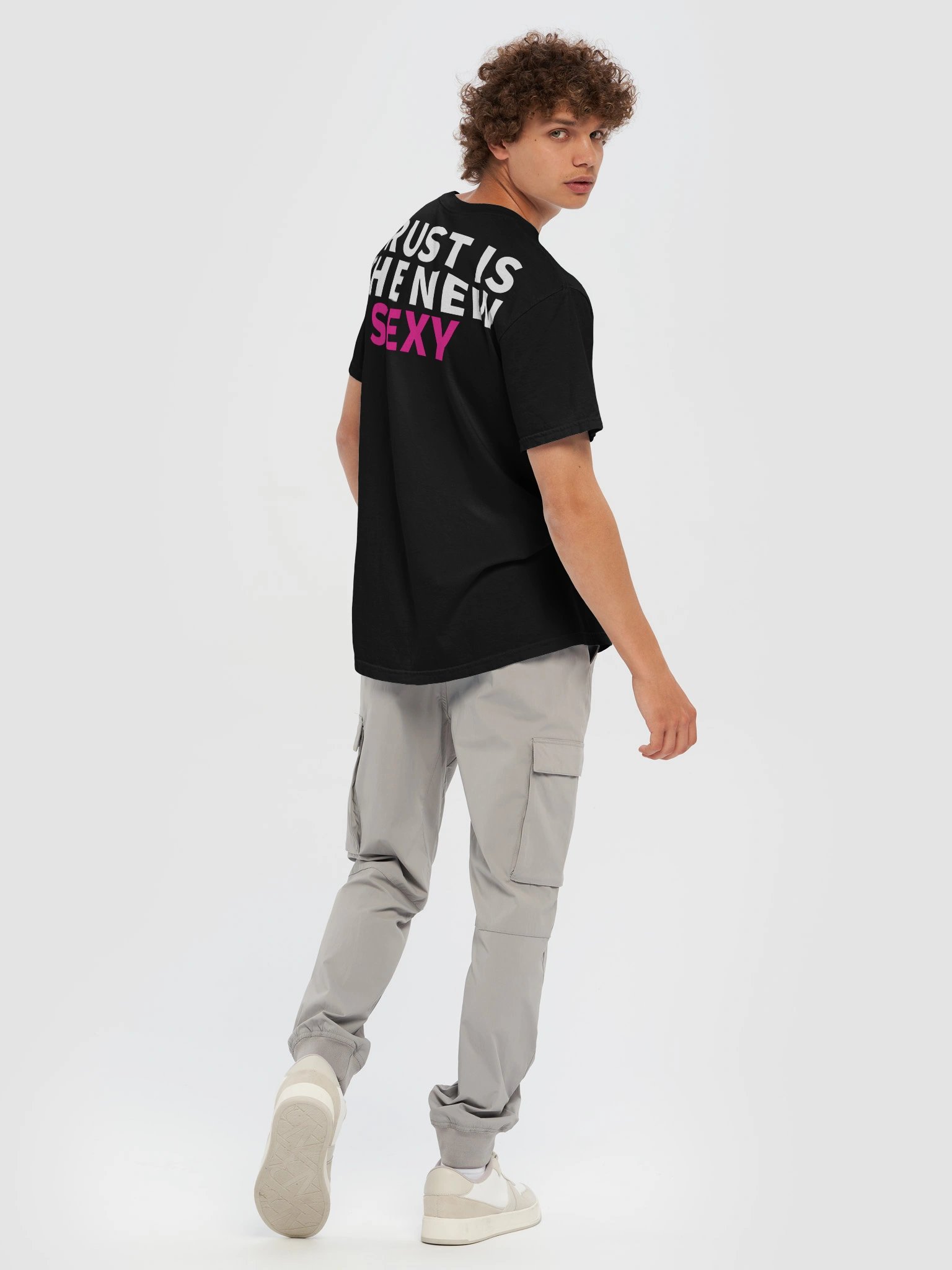DateDish® Tee - "Trust Is the New Sexy" Back Print product image (8)