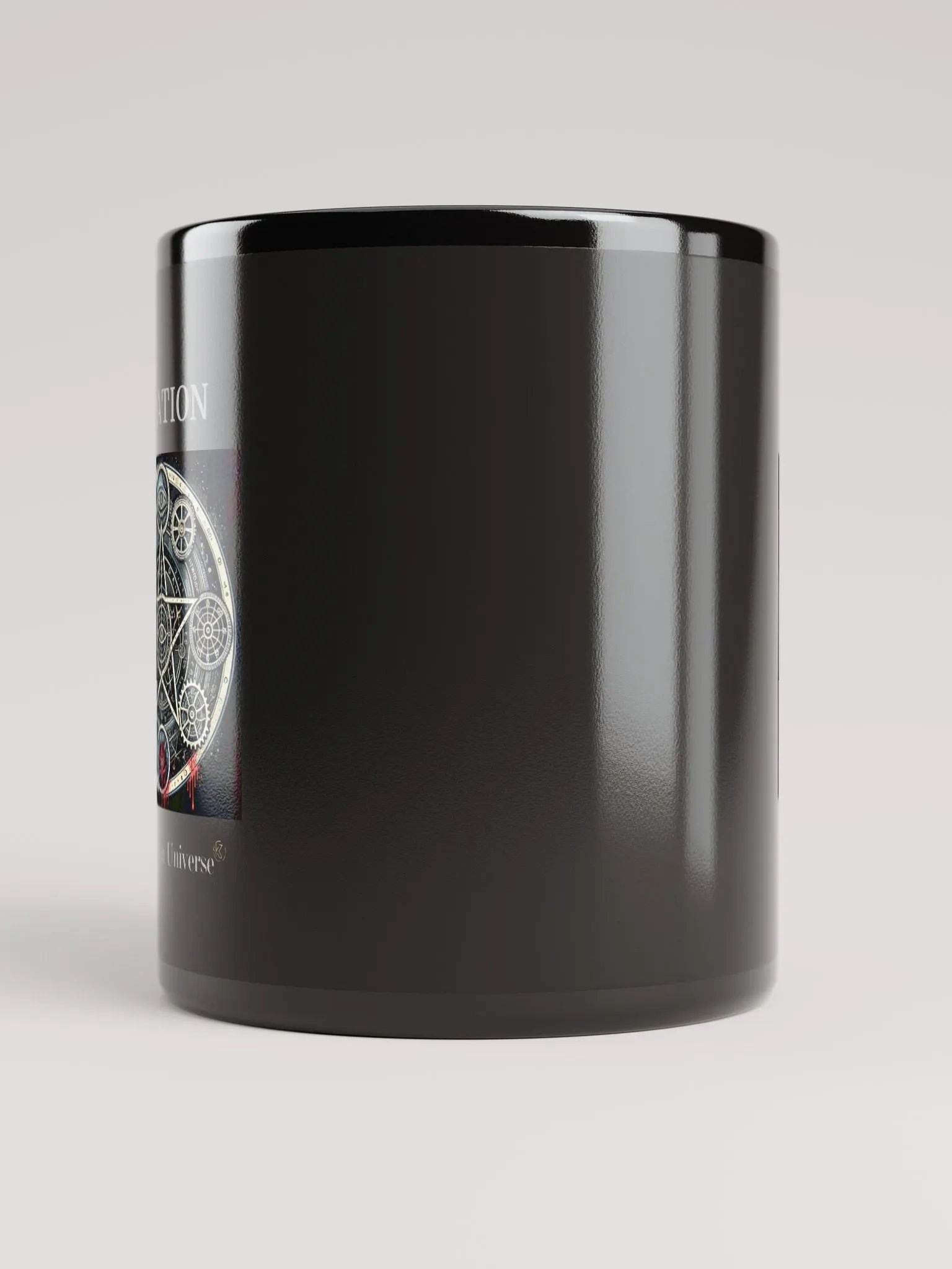 Creation | Black Glossy Mug product image (6)
