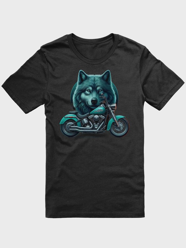 Motorcycle and Wolf - Unisex T-Shirt #5 product image (1)