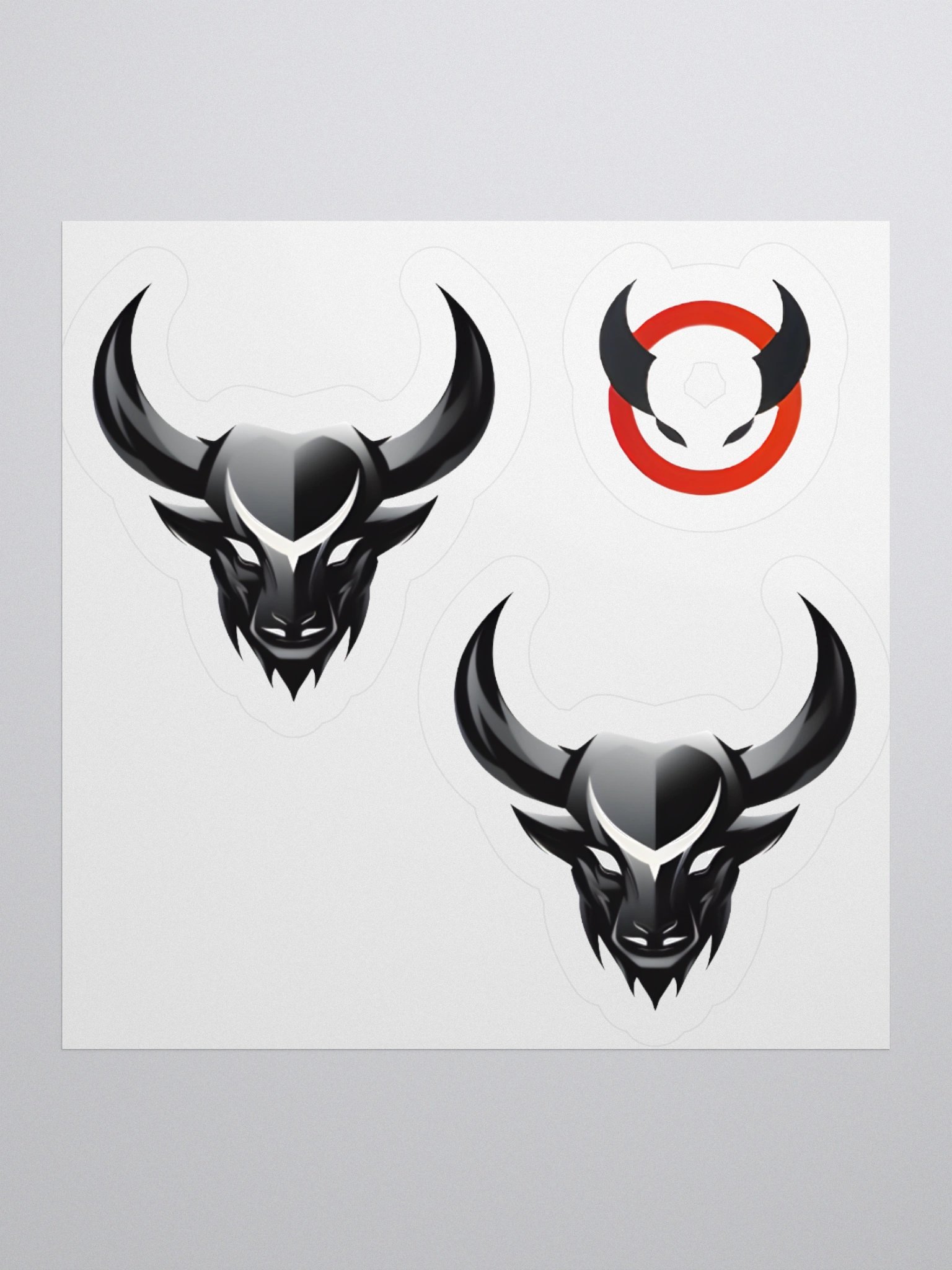 Bull Logo Sticker Pack product image (2)
