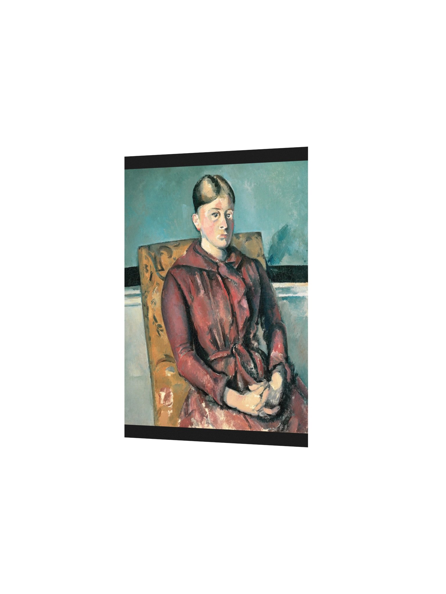 Cézanne, Madame Cézanne in a Yellow Chair — Fine-Art Poster product image (3)
