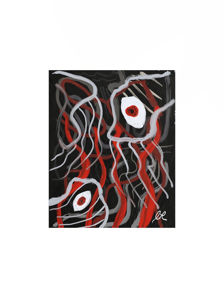Weaving Ribbons — Dark Abstract Poster product image (4)