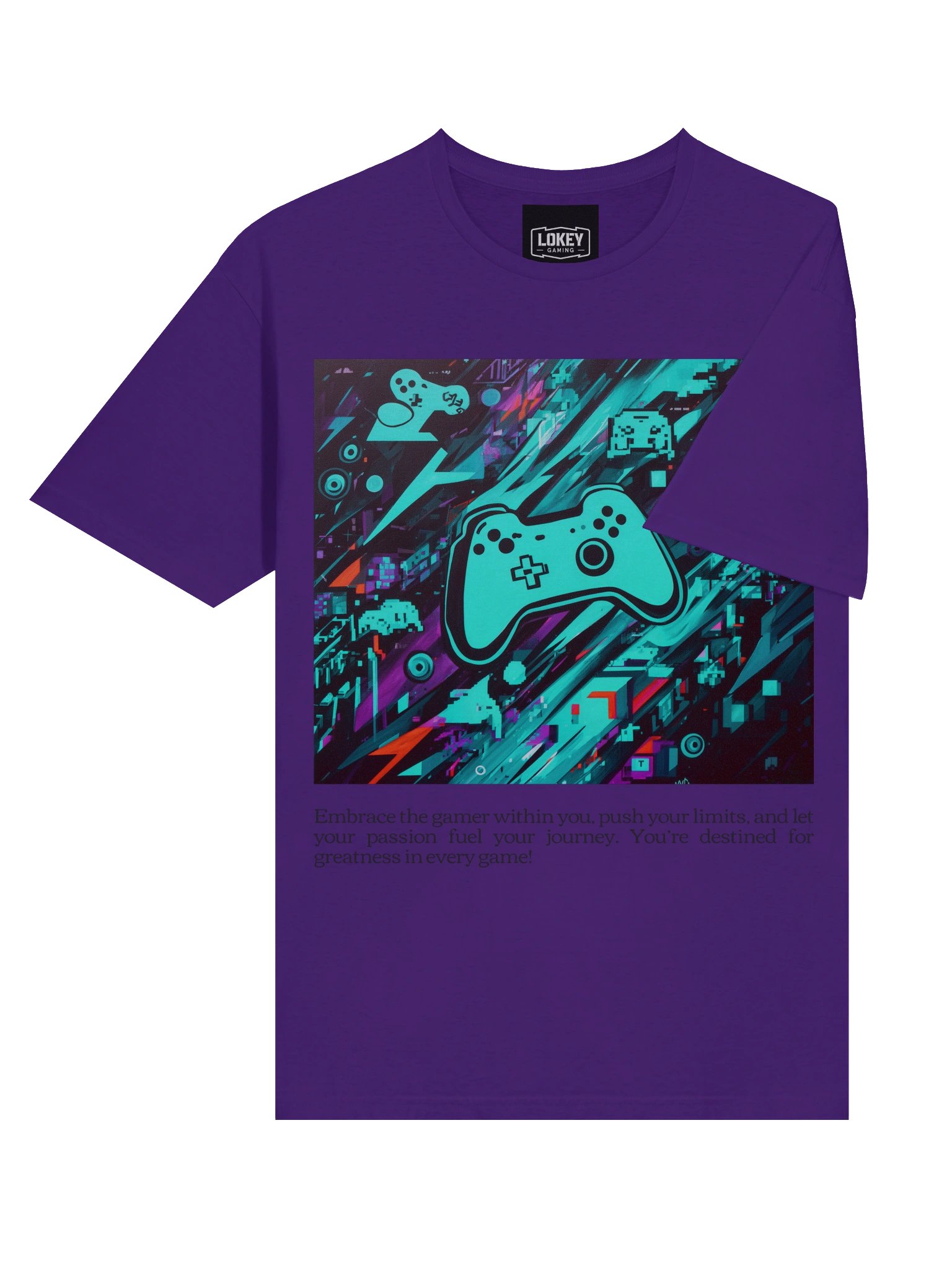 Pixel Power Play T-Shirt Version II product image (6)