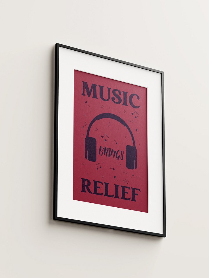 Music brings relief product image (1)