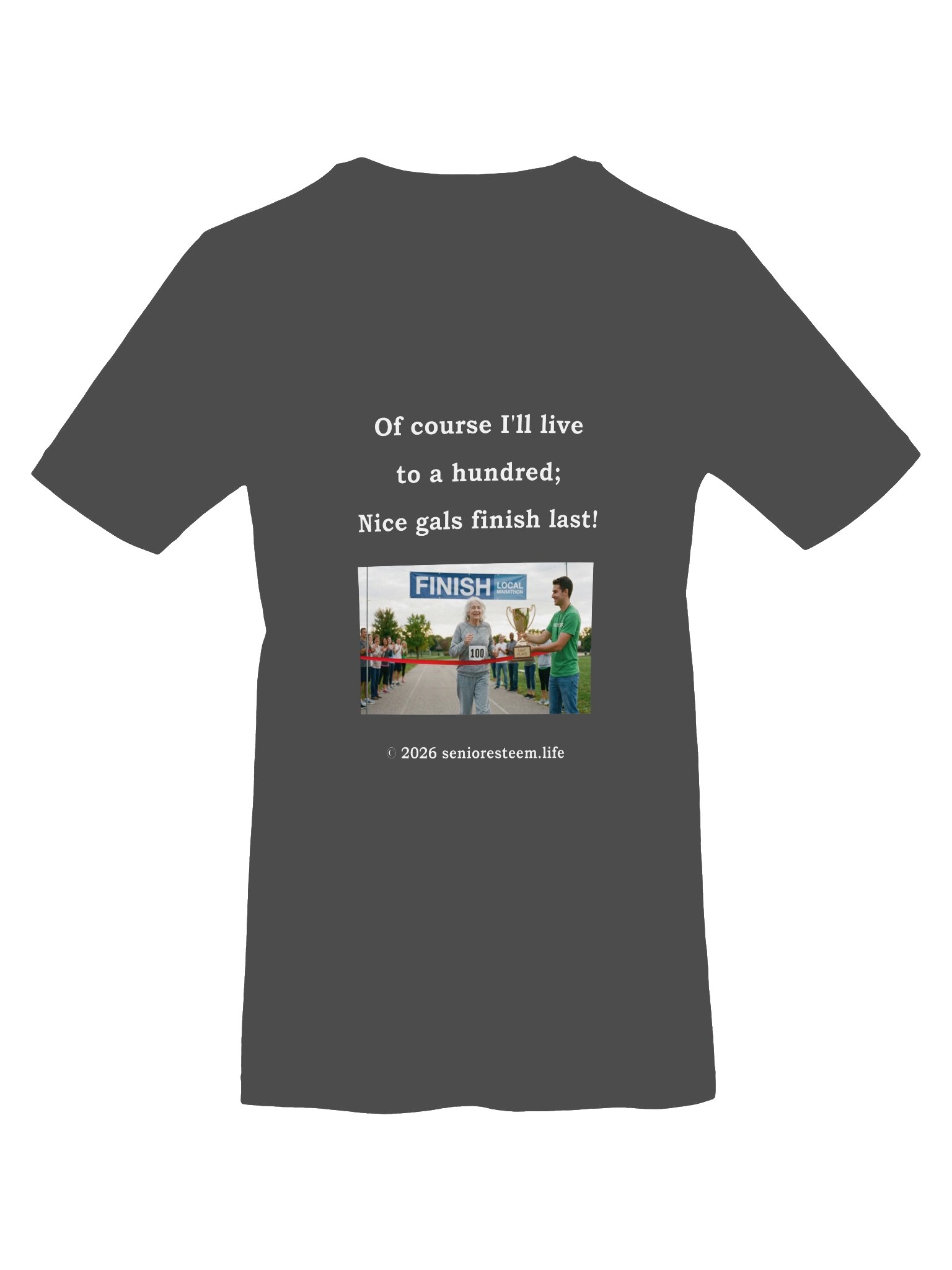 Nice Gals Finish Last Dark-Colored T-Shirt product image (33)