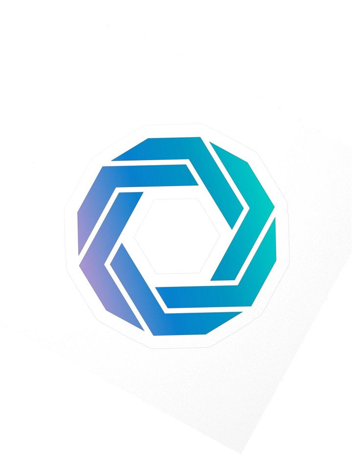 White Sticker - Opal DEX logo product image (2)