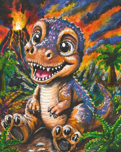 Finished my T-Rex painting 🎨 Thank you for watching! 🎨
#Fyp #artreveal #painting #art #Dino