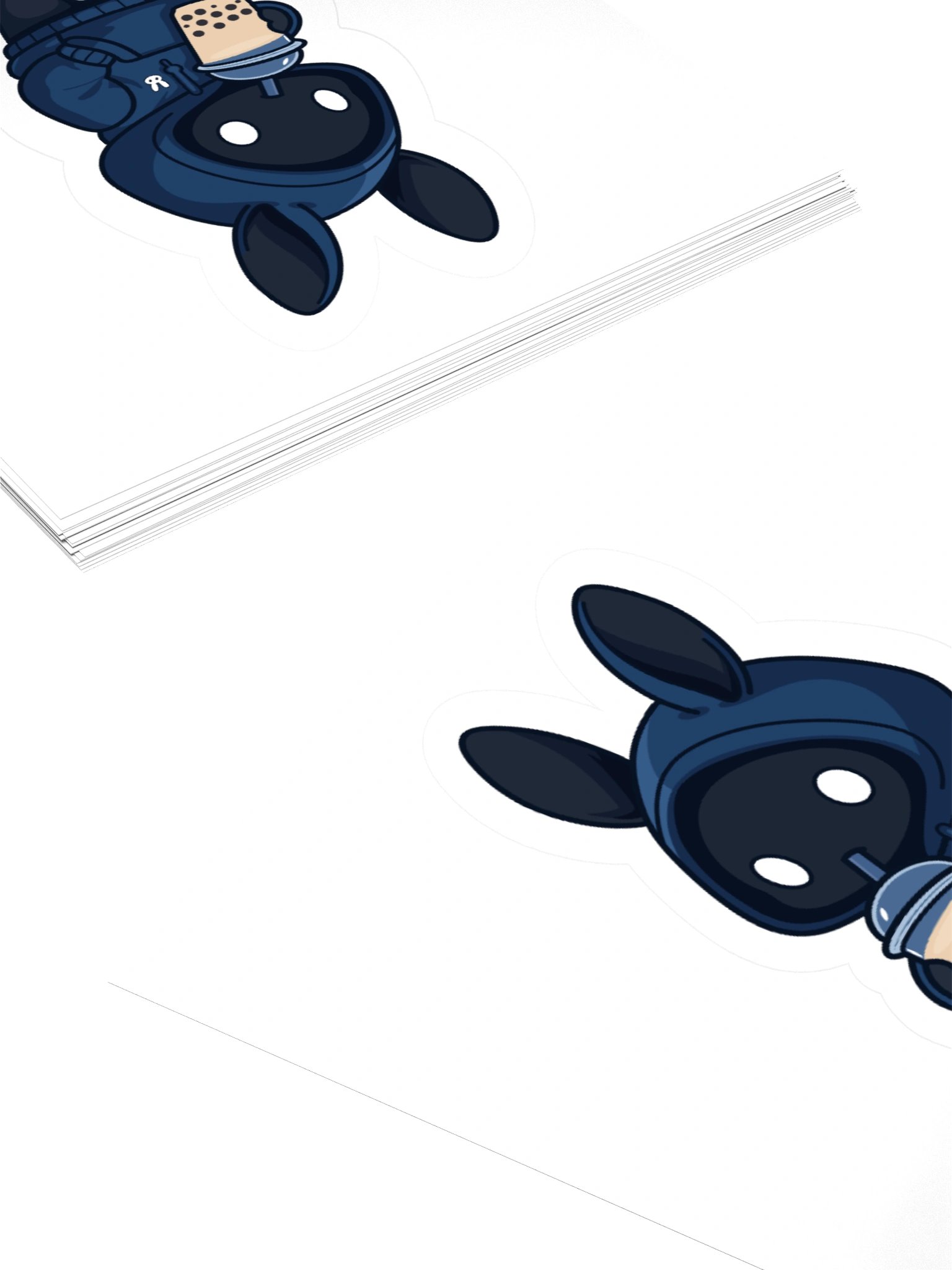 Poochoki Drinking Bubble Tea Sticker product image (4)