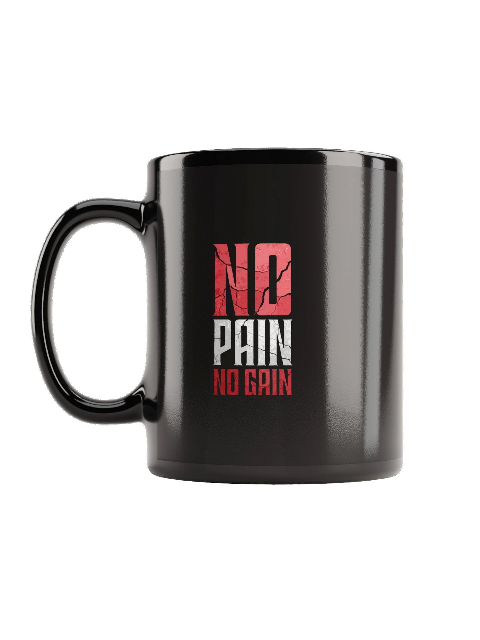 No Pain No Gain Gym Mug – Motivational Fitness Coffee Mug product image (1)