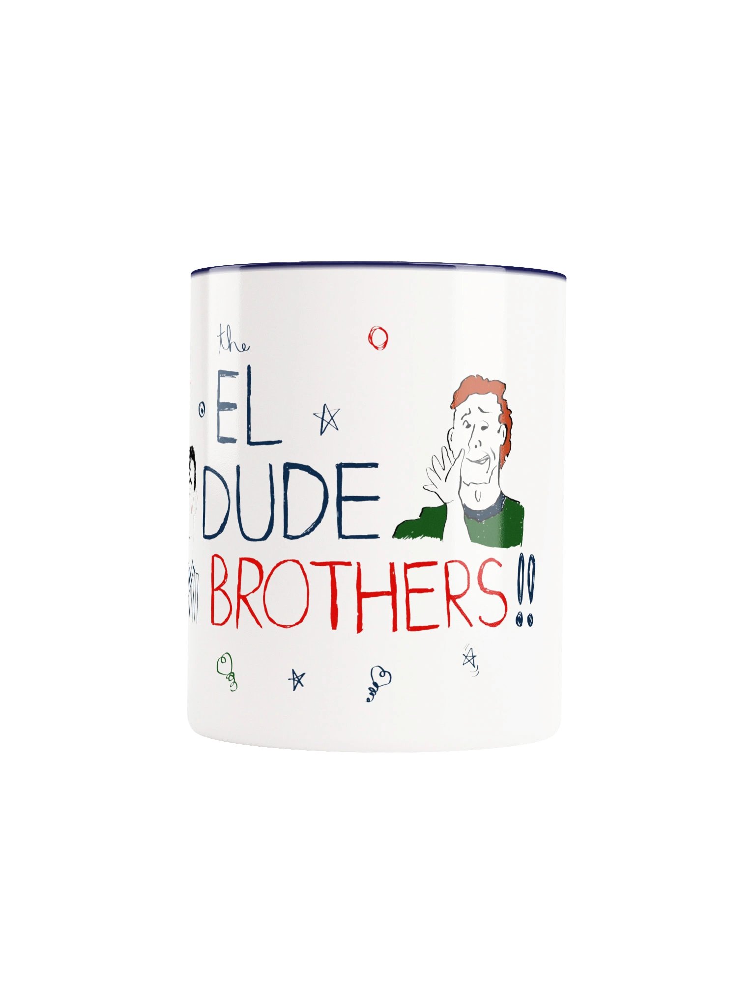 The El DUDE Brothers bi-colour Mug product image (3)