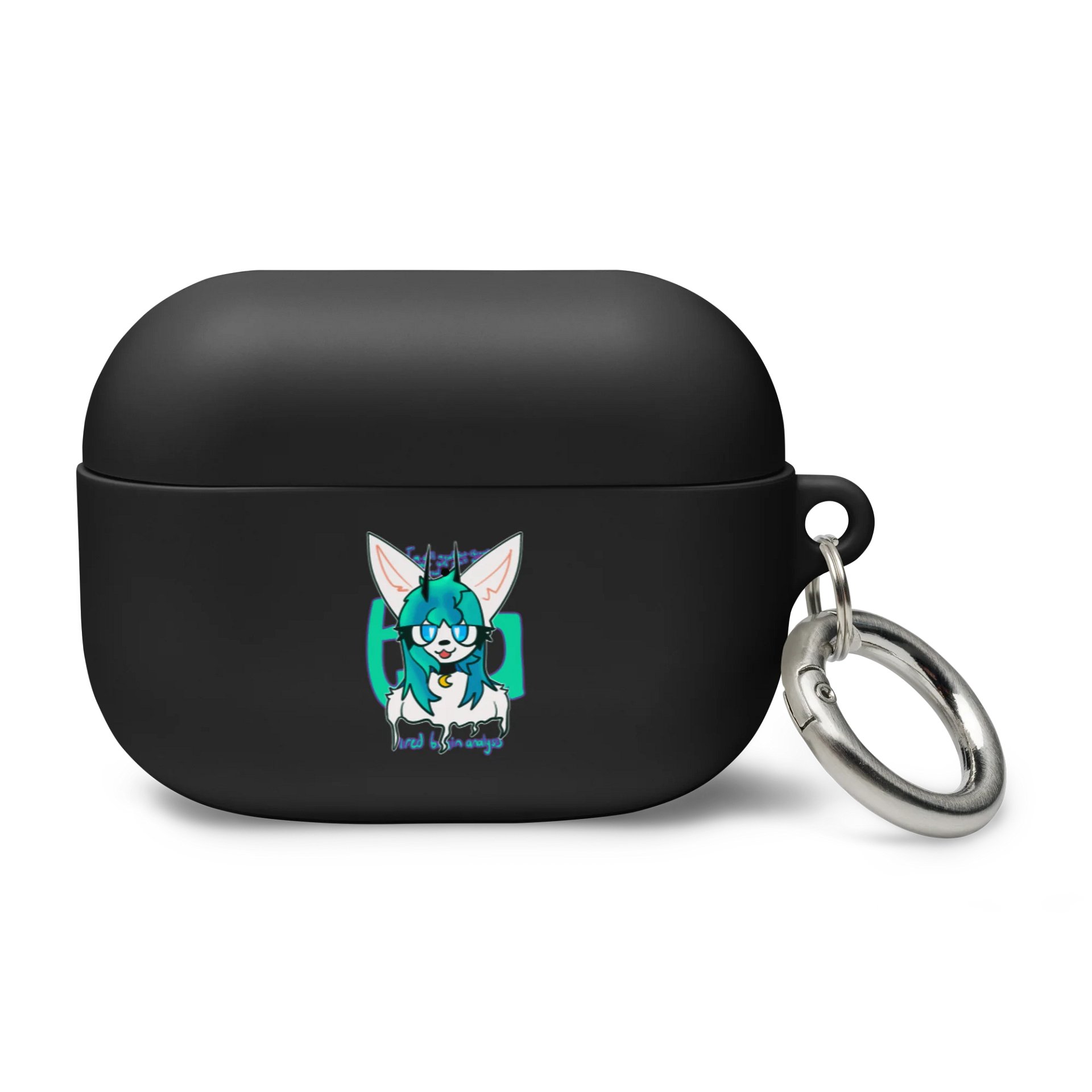 tired brain analysis Airpods Case (Collaboration with kittydog) product image (2)