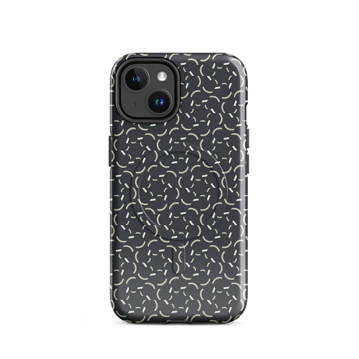 Flux iPhone 17 Tough MagSafe Case - Shockproof Dual-Layer Geometric Protective Cover product image (2)
