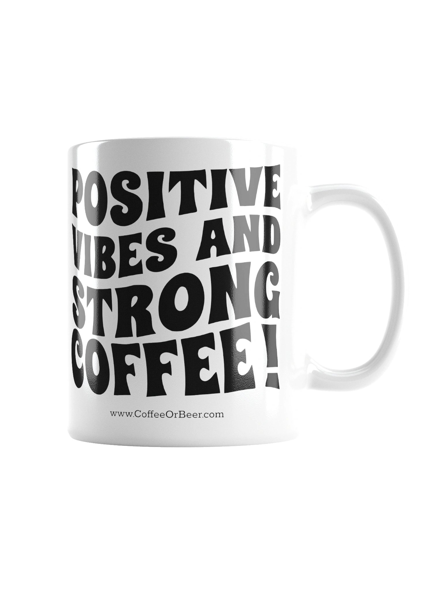 Positive Vibes & Strong Coffee Mug product image (2)