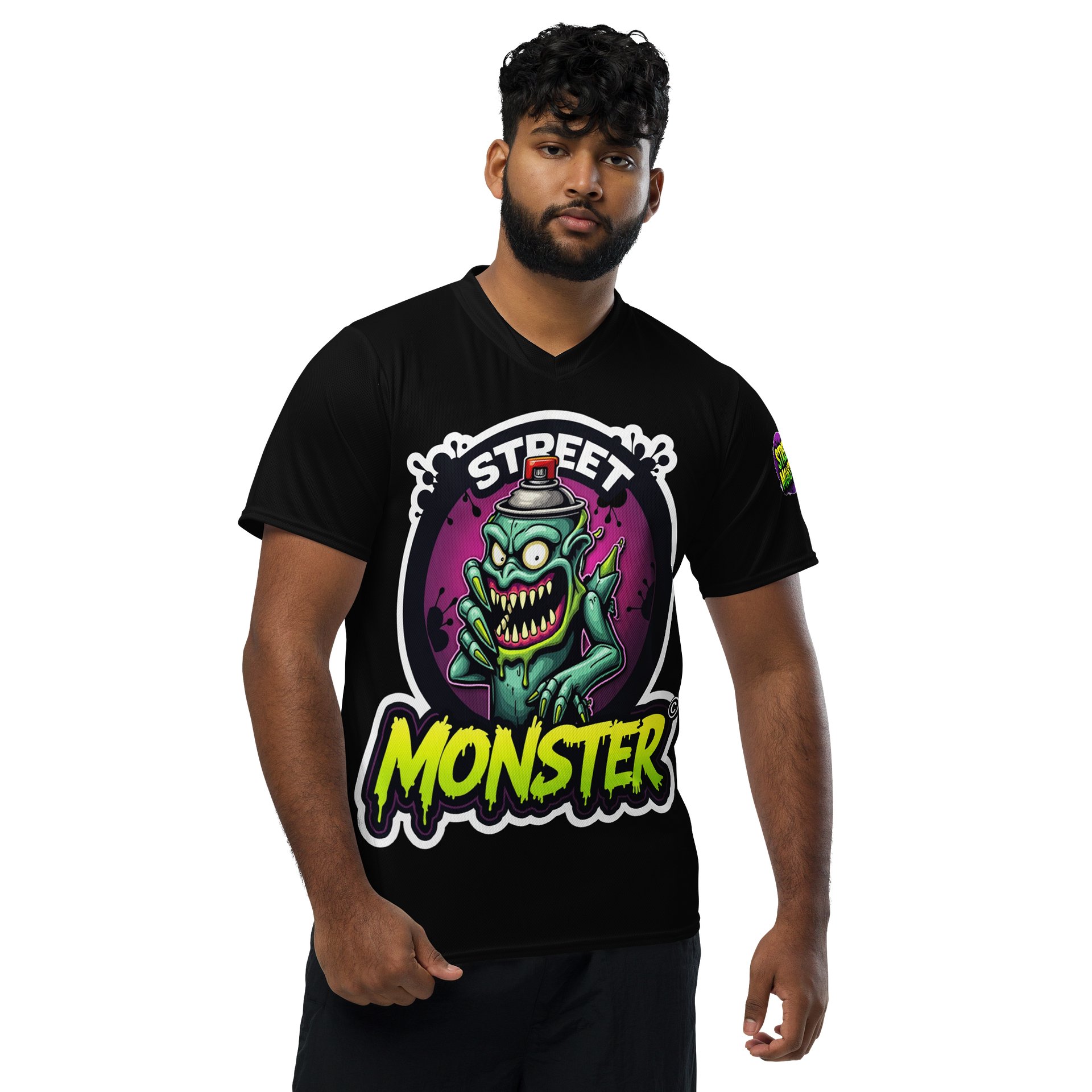 LIMITED EDITION - CNX Core All-over print Unisex Tee — Street Monster 001 product image (3)