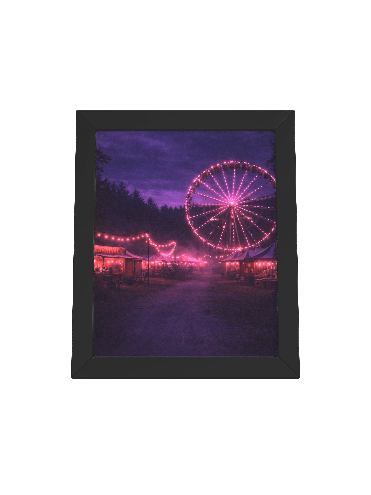 LAST SUMMER CARNIVAL FRAMED PRINT product image (1)