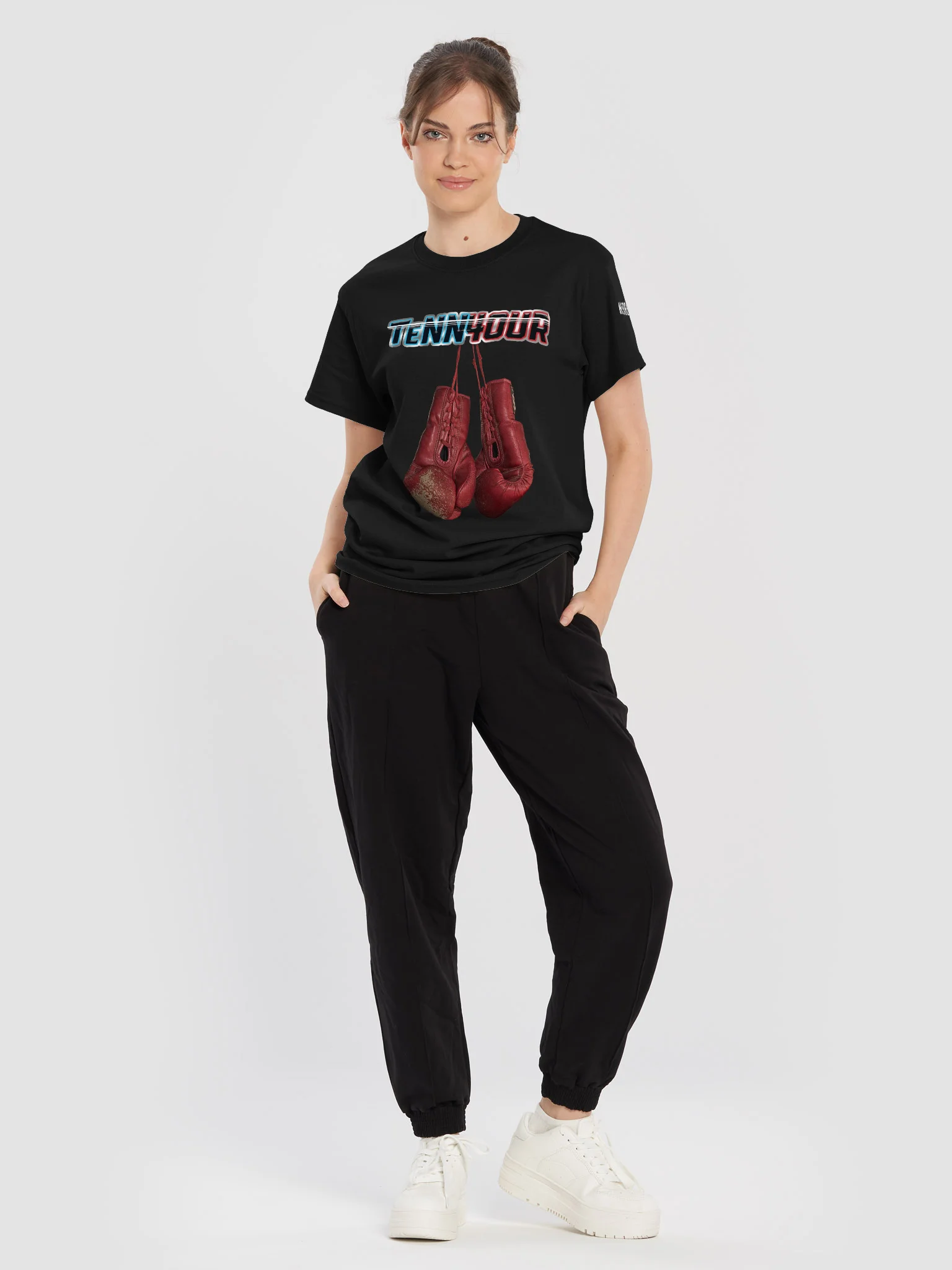 Knockout Fashion: TeNN4OUR Boxing Gloves T-Shirt product image (5)