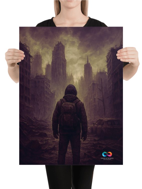 LIMITED EDITION - CINEMATIC ART POSTER – DYSTOPIAN FUTURE #004 product image (2)