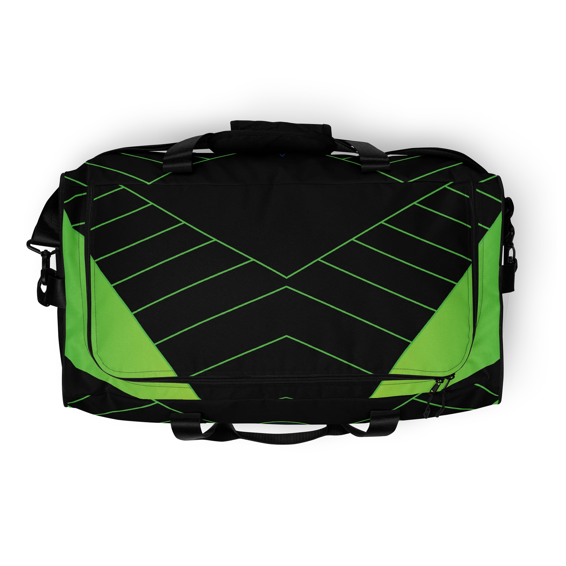 Neon Geometric Vibe Duffle Bag product image (8)