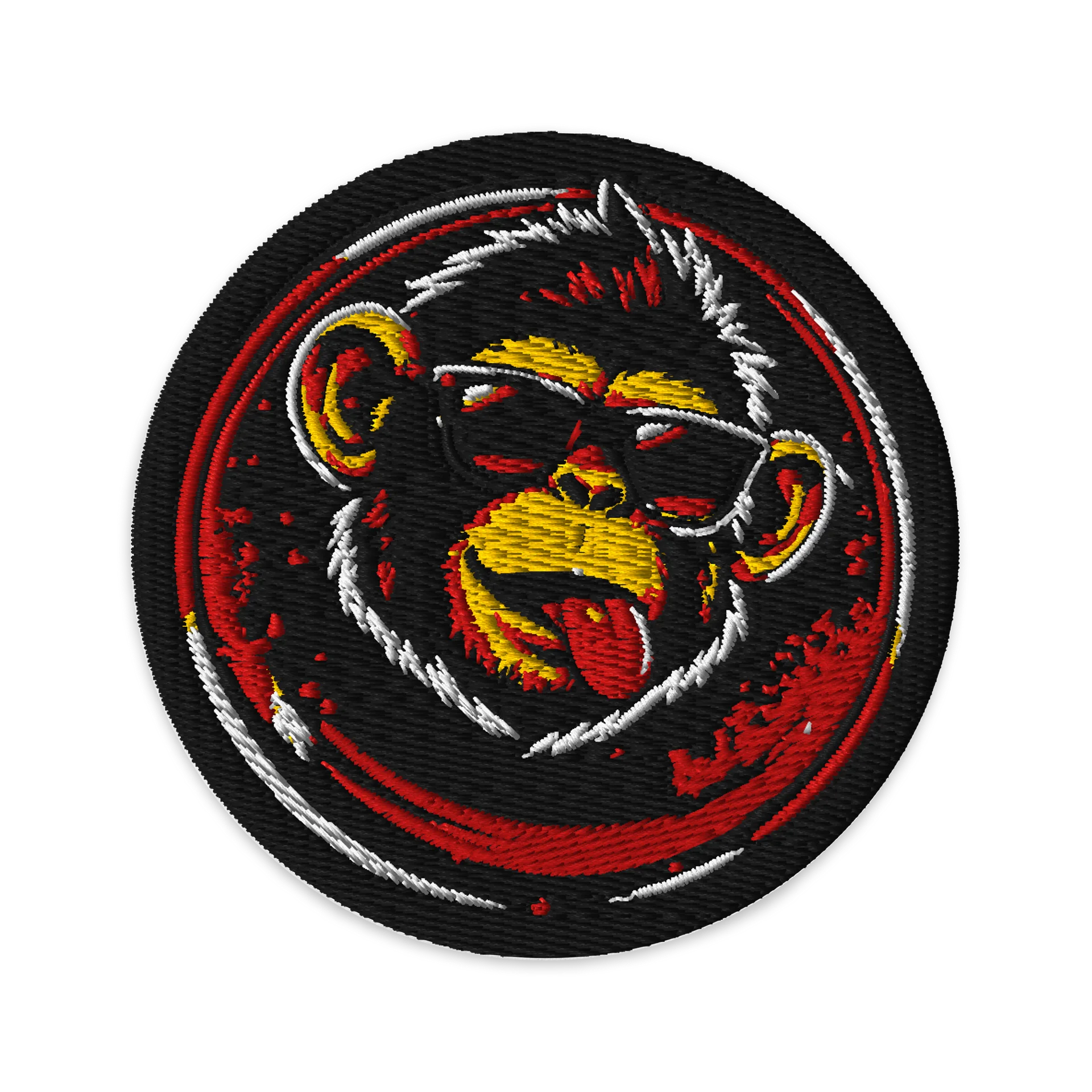 DrunkNMonkey Rustic Classic Logo Patch product image (1)