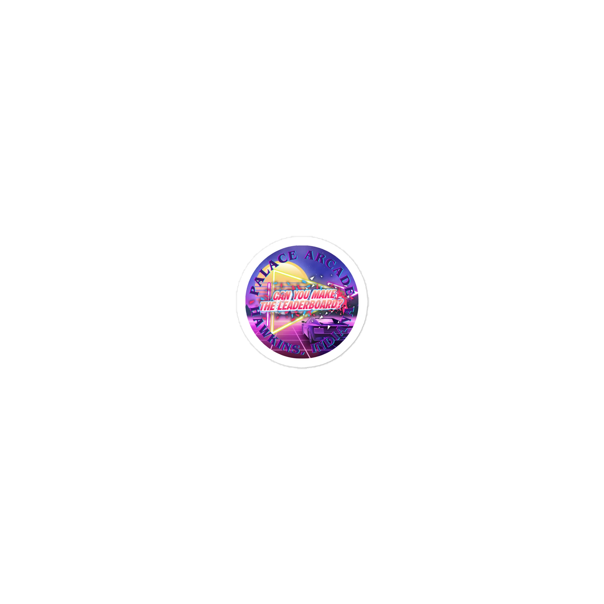 Palace Arcade Leaderboard Sticker product image (1)