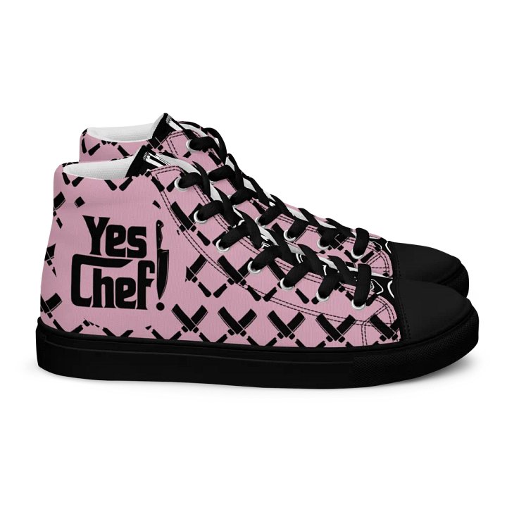 Yes Chef High Top Pink Black/Black Female product image (2)