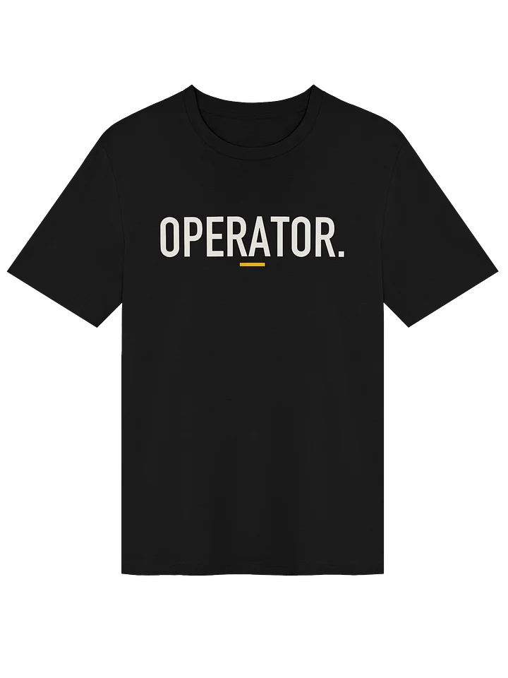 OPERATOR Minimalist Statement Tee product image (1)