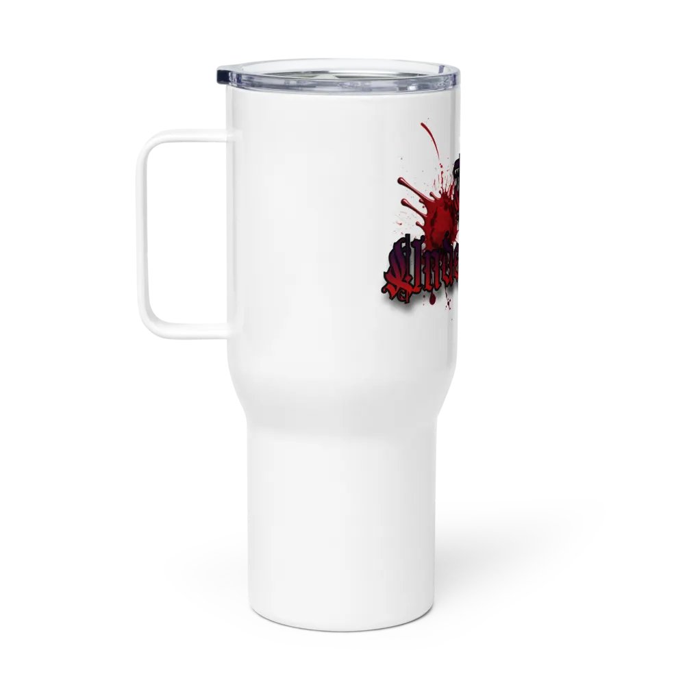 Gothic Splatter Travel Mug product image (1)
