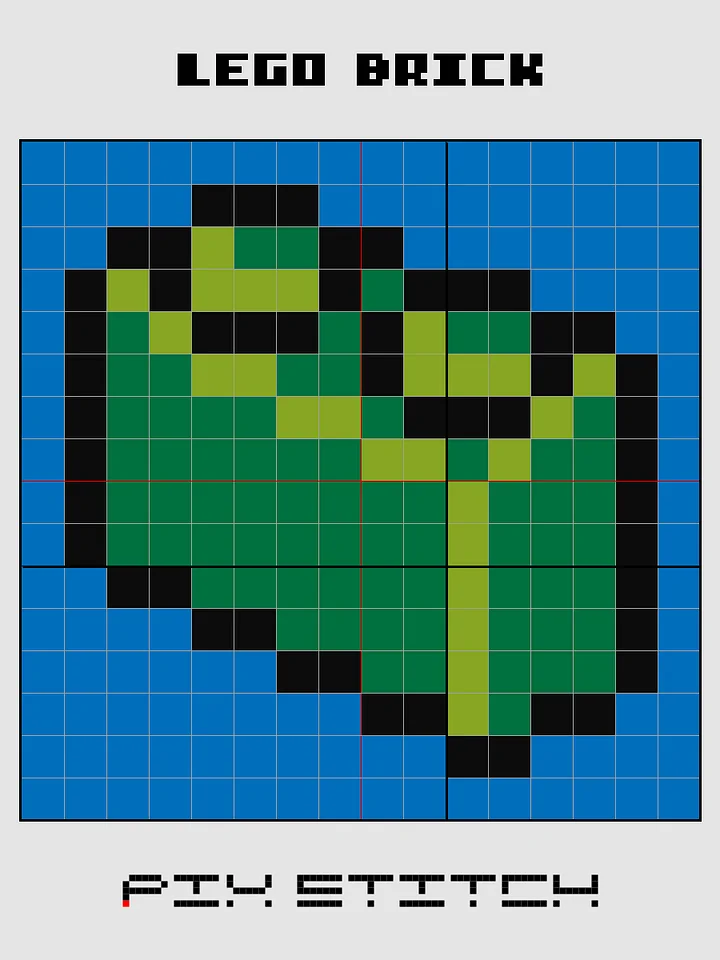LEGO Brick Pixel Art product image (2)