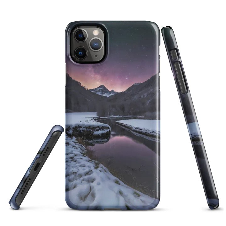 Snap Case for iPhone – Ethereal Winter Glow product image (5)