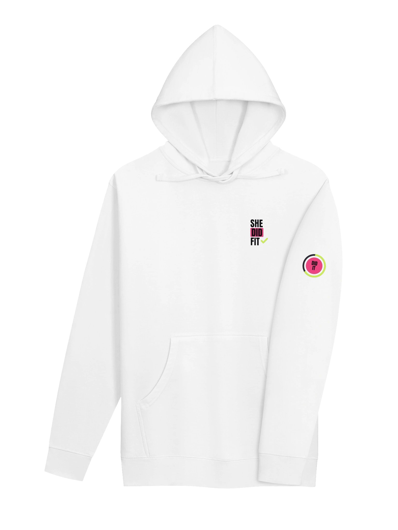 The Show Up Cloud Hoodie (Premium - White) product image (3)
