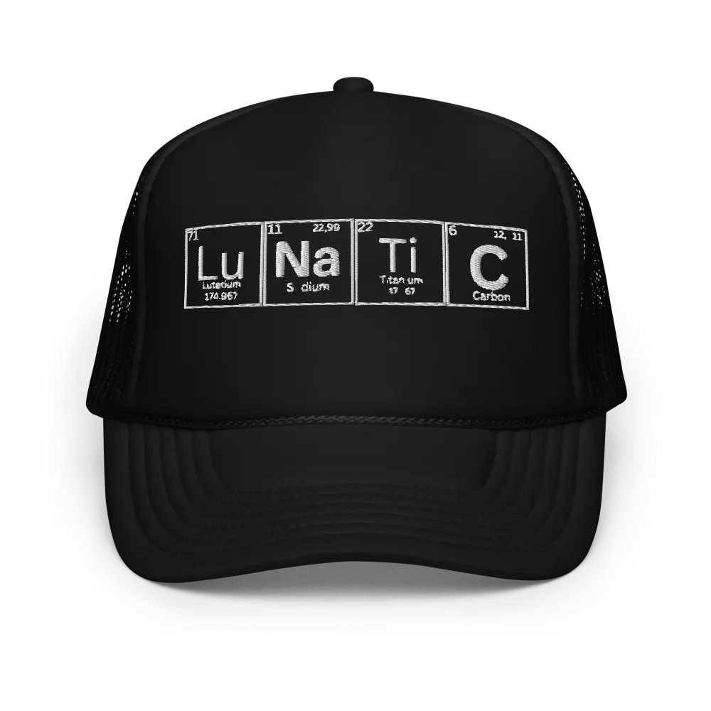 Lunatic Periodic Table Trucker Hat product image (1)