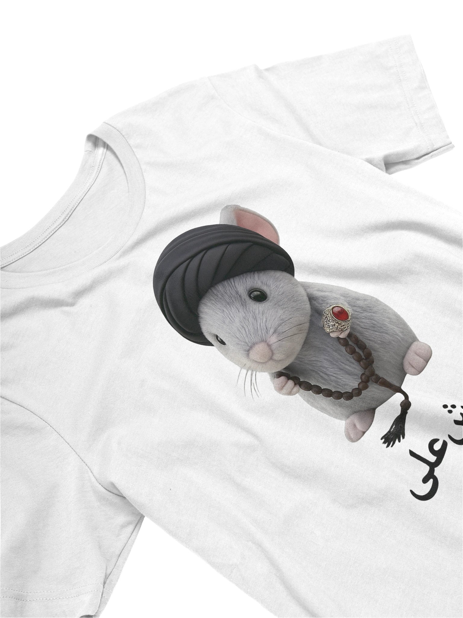 The Original "Moosh-Ali" Graphic Tee (White) product image (3)