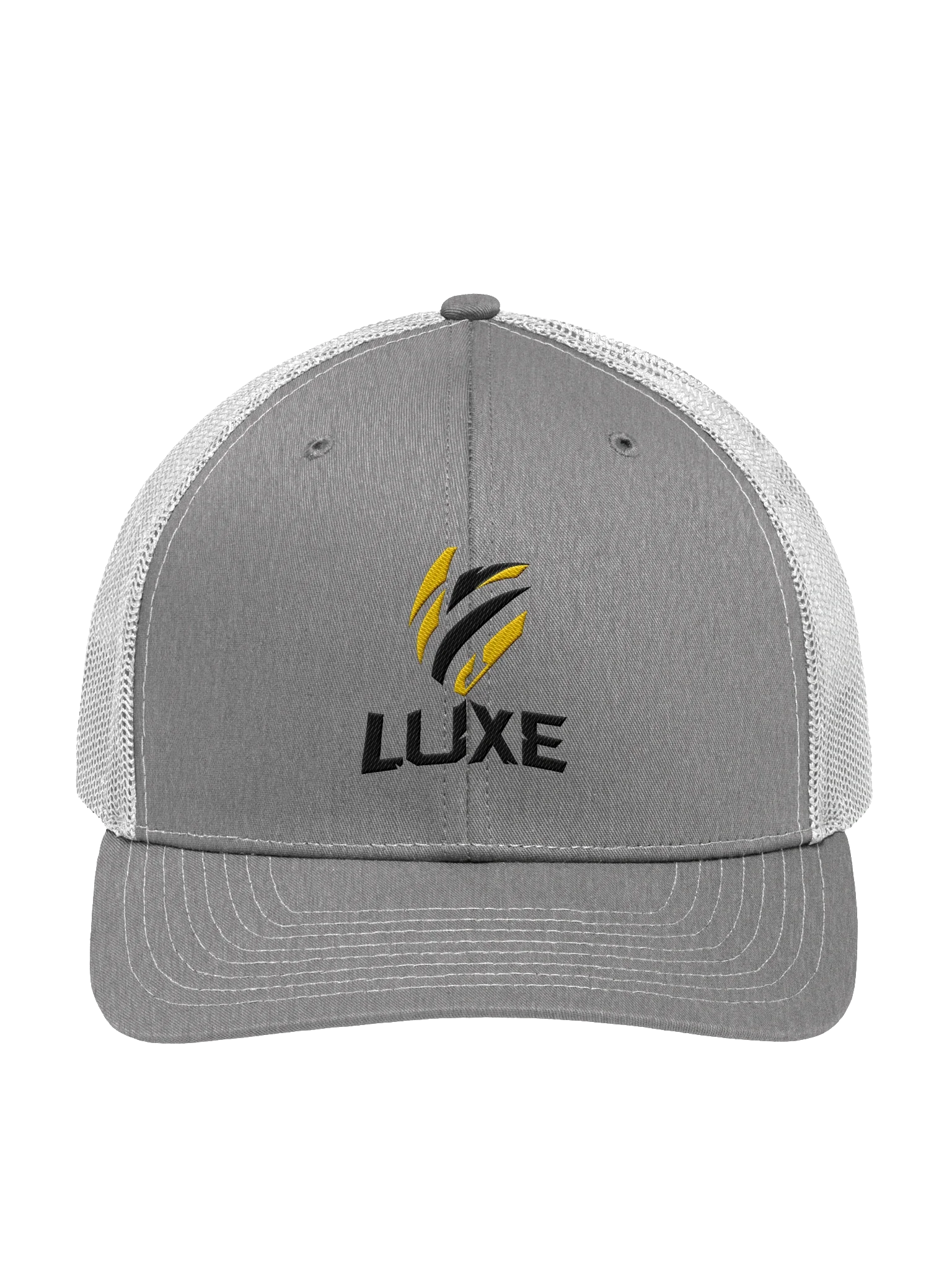 LUXE Core Embroidered Trucker Hat — Light