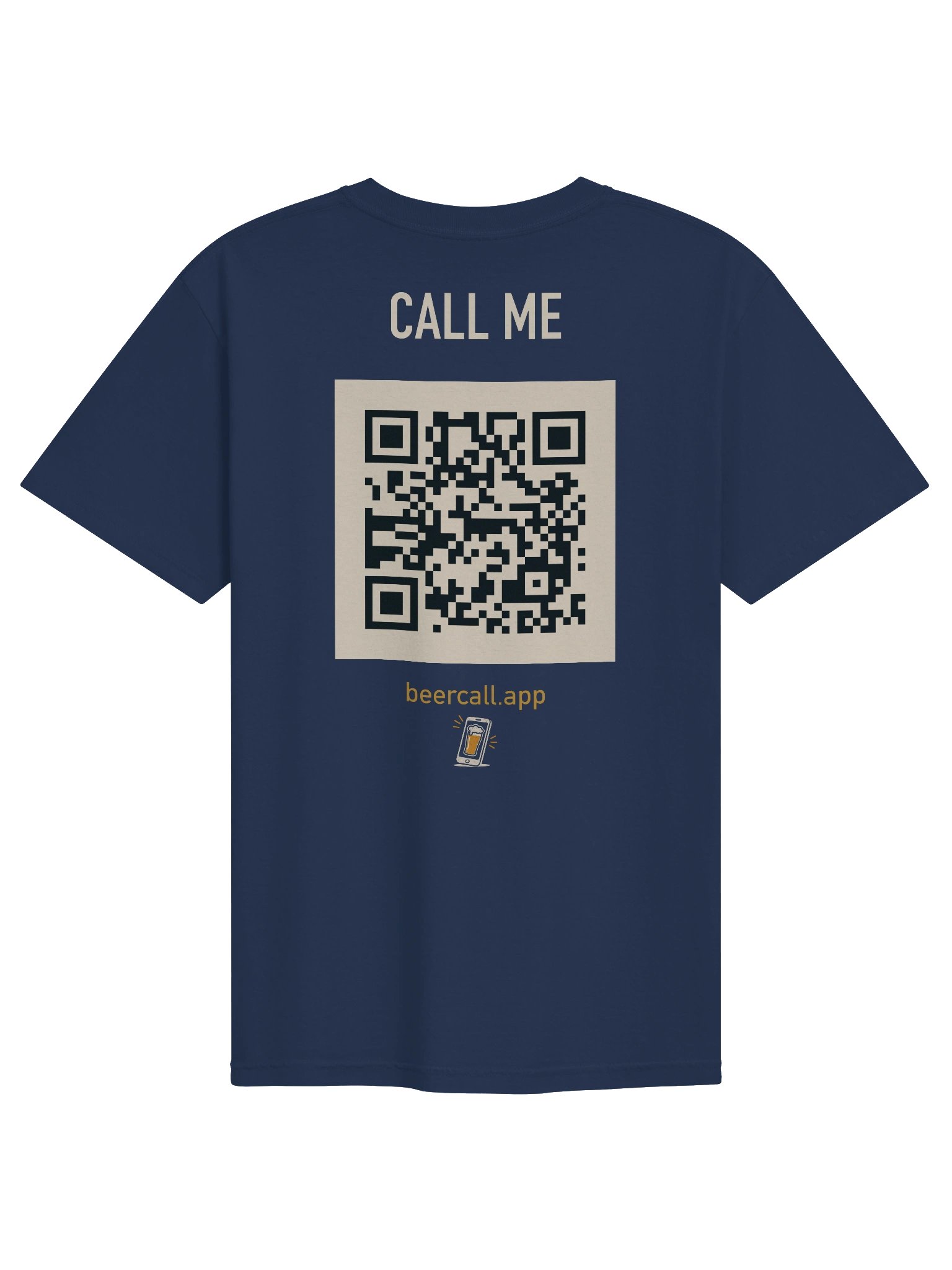 Beer Call Logo + QR Tee product image (18)