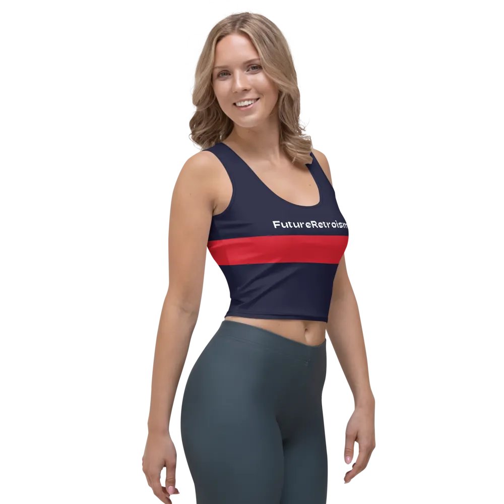FR AOP Crop Top T-Shirt product image (4)