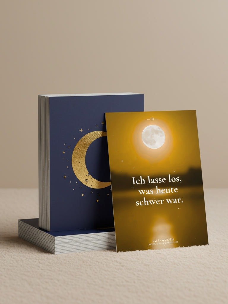Ich darf loslassen — 30 Affirmationskarten für Selbstliebe, Ruhe & tiefen Schlaf product image (4)