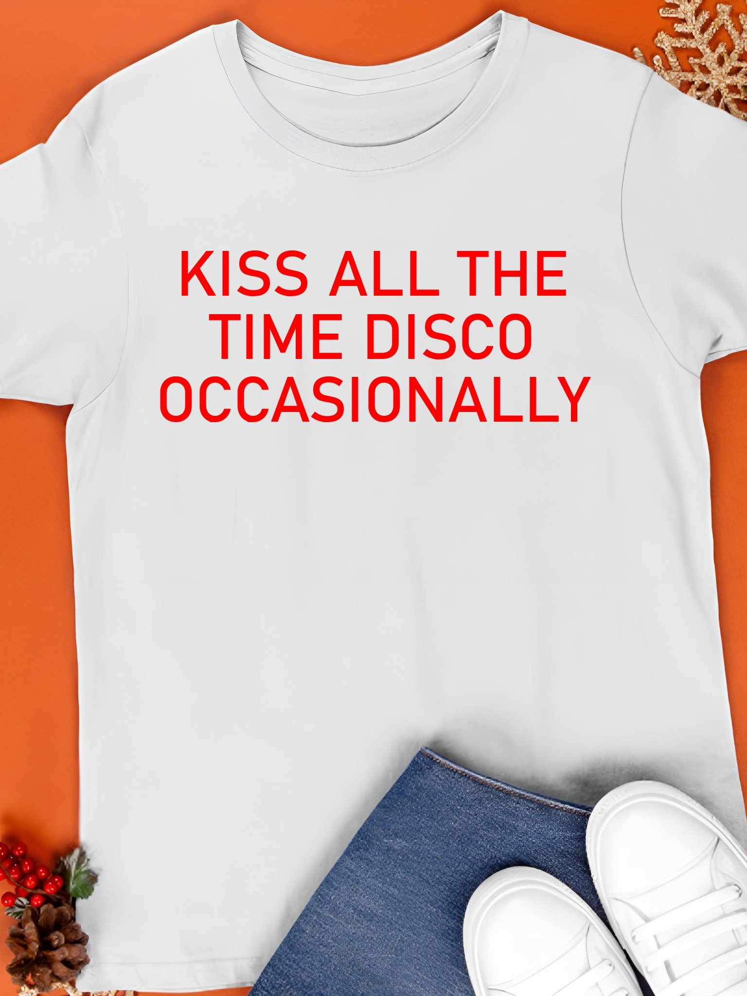 Kiss All the Time Disco Occasionally T-Shirt product image (1)