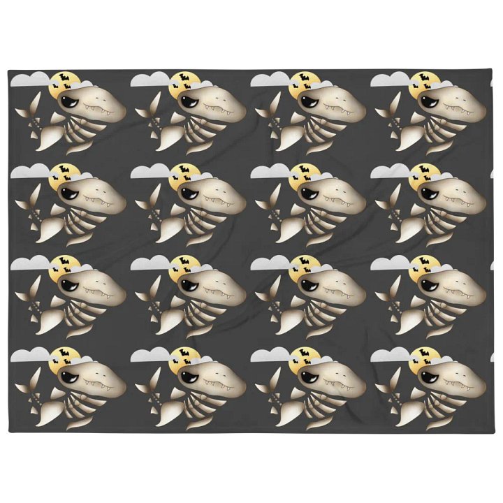 Halloween Shark Throw blanket product image (1)